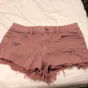 Pink festival shorts